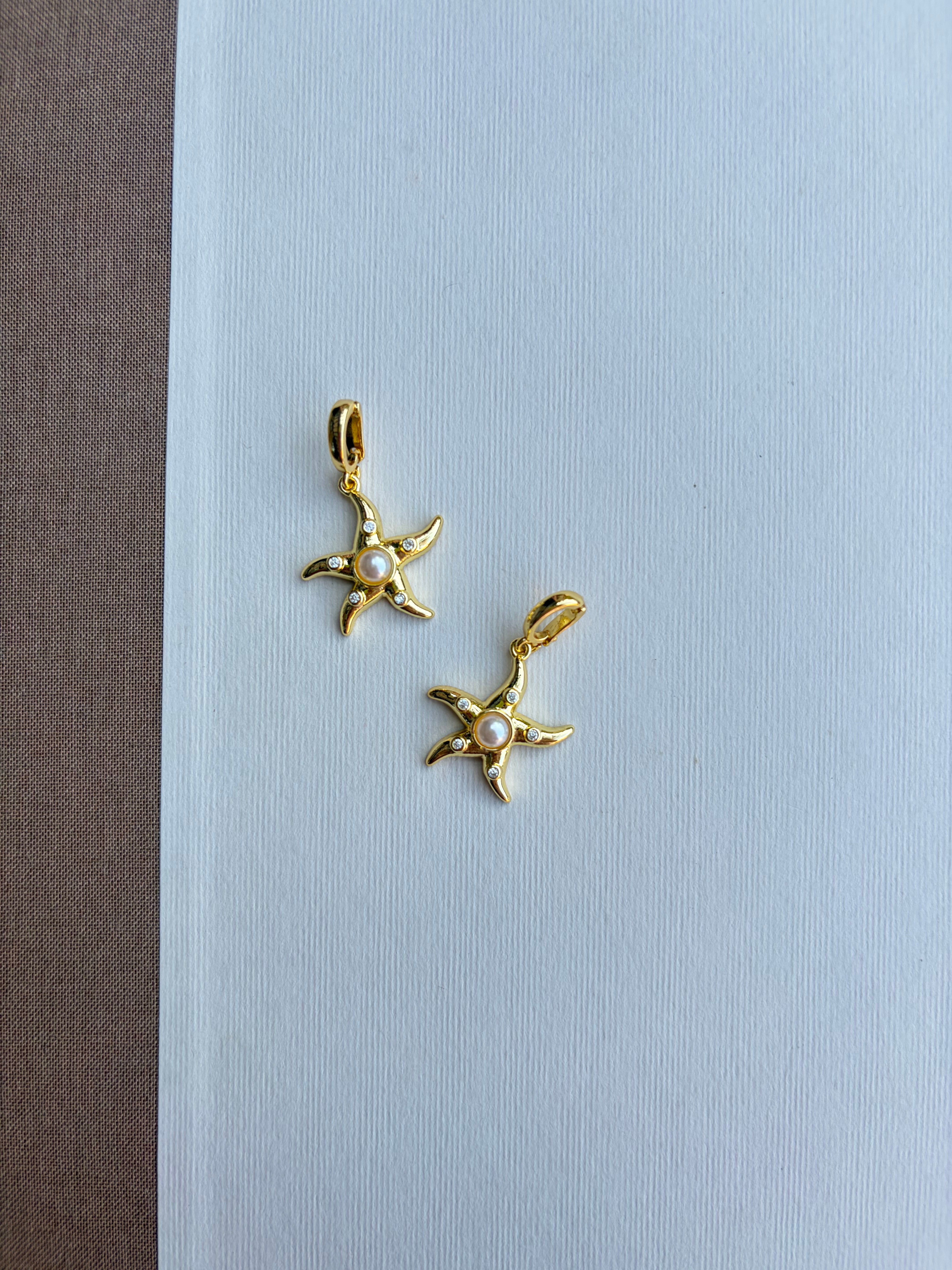 Star Fish with Pearl