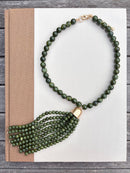 Beaded Tassel Necklace