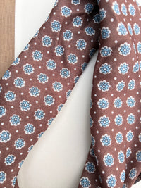 Paisley Print Scarf with Beads