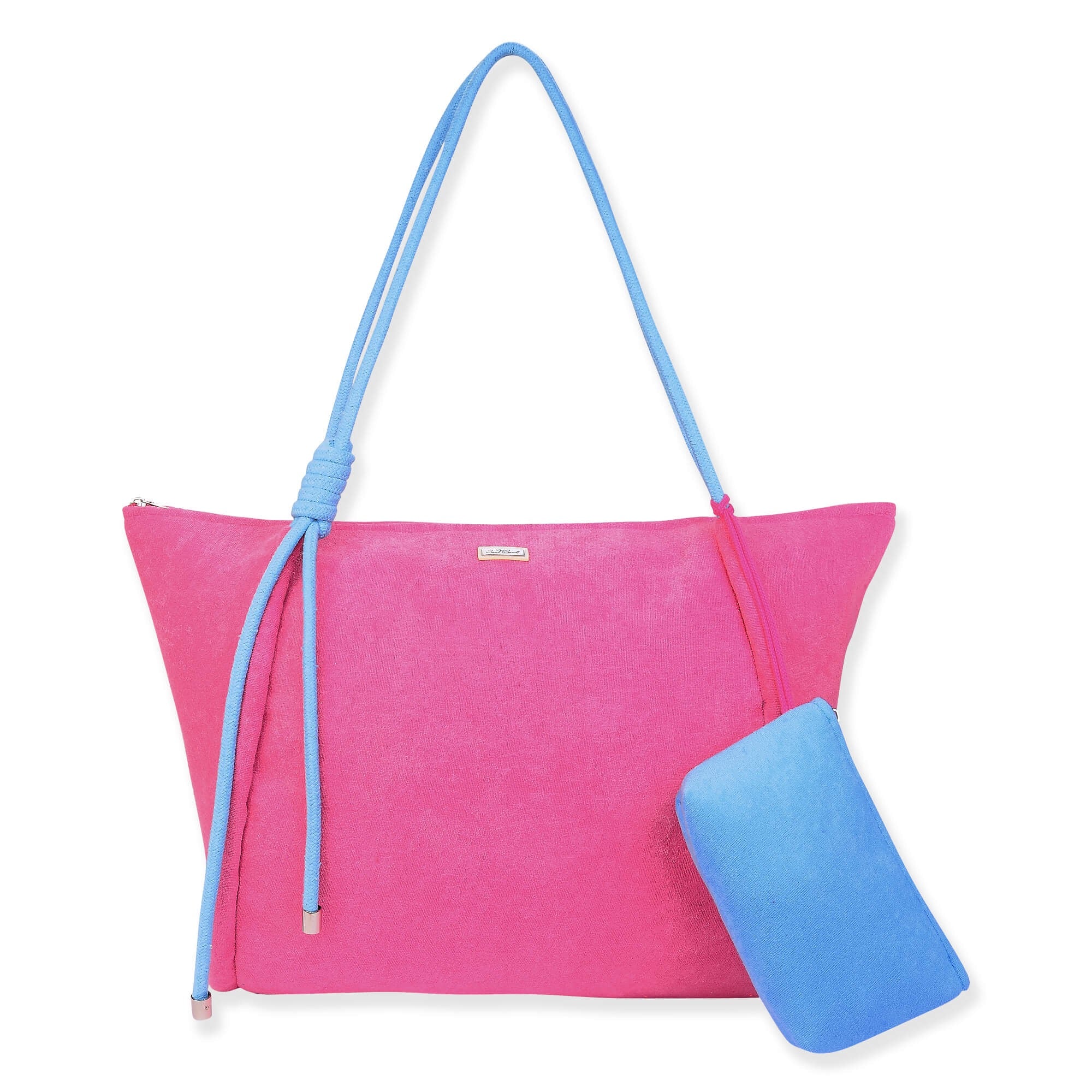 Sun'N'Sand Colorful Terry Shoulder Tote