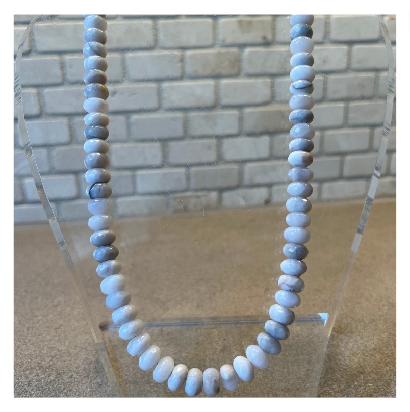 White Russian Handmade Necklace