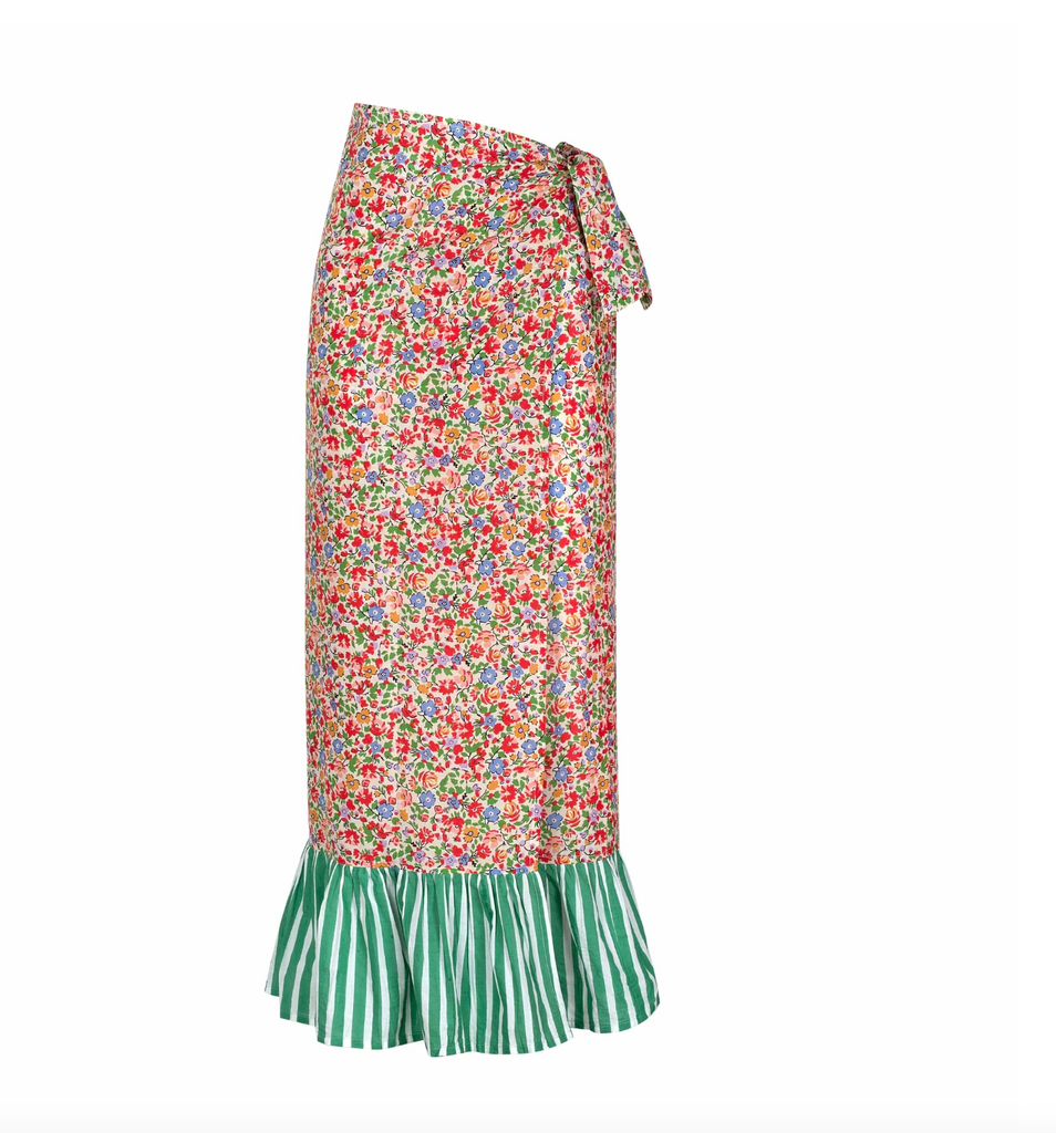 Floral Twin Print Vienna Sarong