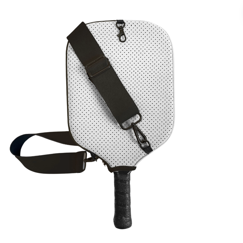Pickleball Paddle Cover w/ Strap, Storage and Clip