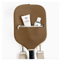 Pickleball Paddle Cover w/ Strap, Storage and Clip