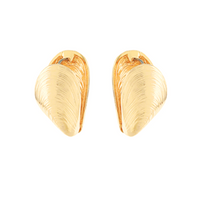 PEEKABOO Textured Mussel Earrings