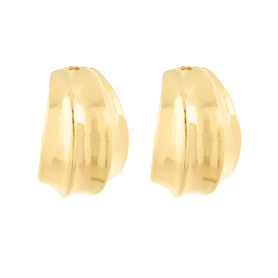 Chunky Geo Hoops