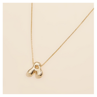 Bold Initials Pendant Necklace