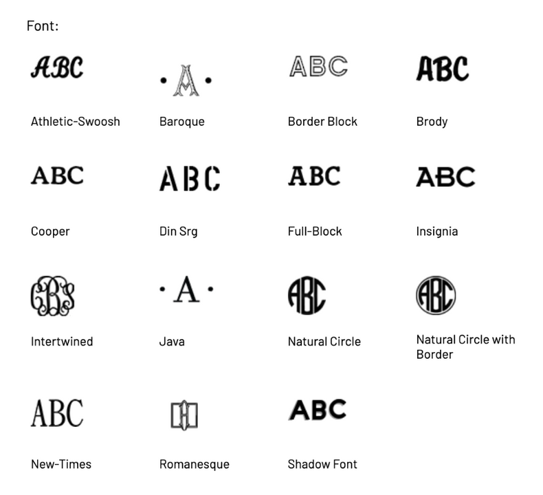 Custom Canvas Bijou Bag