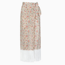 Garden Ruby Fringe Sarong