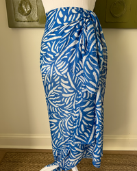 Palm Leaf - Blue