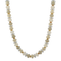 Marble & CCB Beaded Necklace