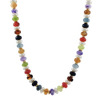 Marble & CCB Beaded Necklace