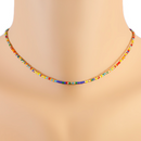 Mini Multi Beaded Choker
