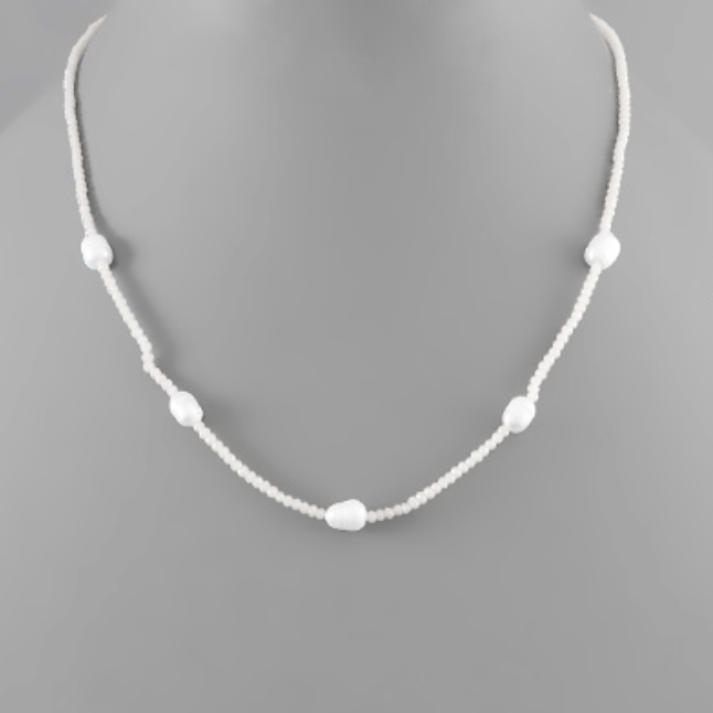 Bead & Pearl Choker