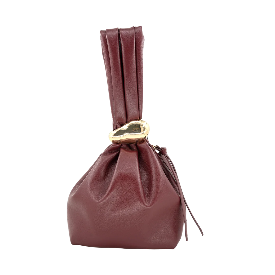 Mini Bag with Handle & Gold Accessory