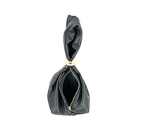 Mini Bag with Handle & Gold Accessory