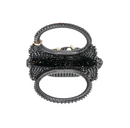 Bronze Evening Bag with Pearl