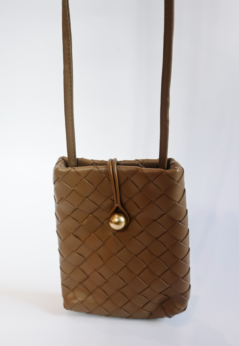 Small Woven Crossbody Bag