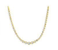 Graduated Tennis Necklace
