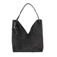 Black Reversible Tote Bag