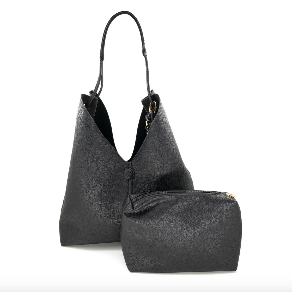 Black Reversible Tote Bag