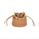 Mini Bucket Bag with Chain Link
