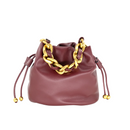 Mini Bucket Bag with Chain Link