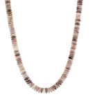Wide Disk Marble Bead Necklace (*MORE colors!)