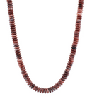 Wide Disk Marble Bead Necklace (*MORE colors!)