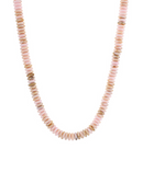 Wide Disk Marble Bead Necklace (*MORE colors!)