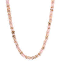 Wide Disk Marble Bead Necklace (*MORE colors!)