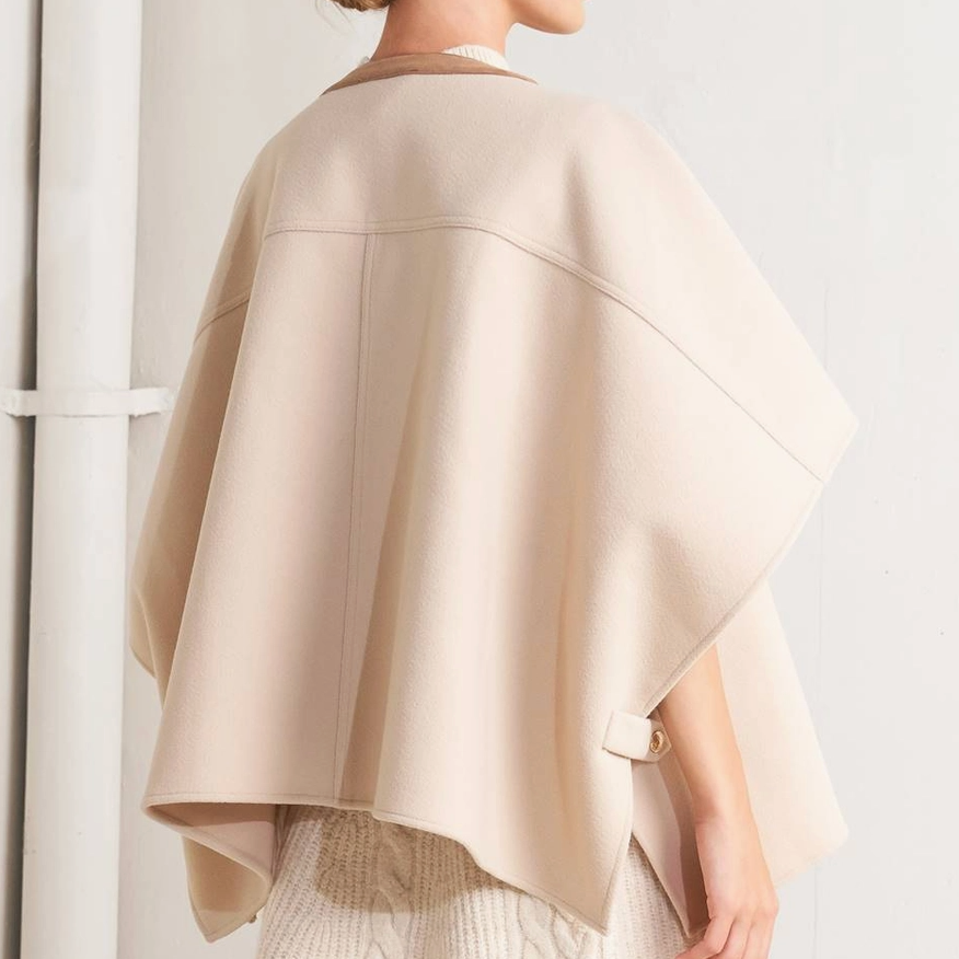 PRE-ORDER: Woven Felt Cape