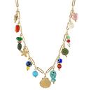 Sealife & Multi Charm Necklace