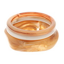 3 Row Acrylic Multi Shape Bracelet