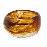 Chunky Acrylic Bangle Bracelet