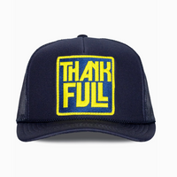 Thankful Trucker Hat Navy