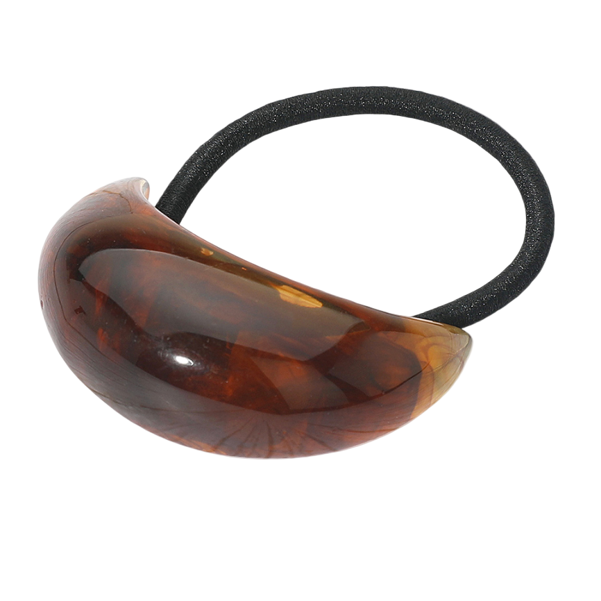 Curved Resin Accent Hair Band