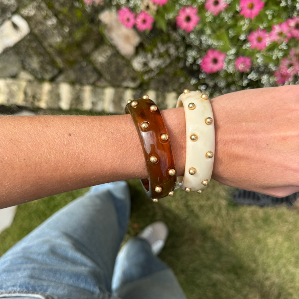 Ball Station Bangle Bracelet