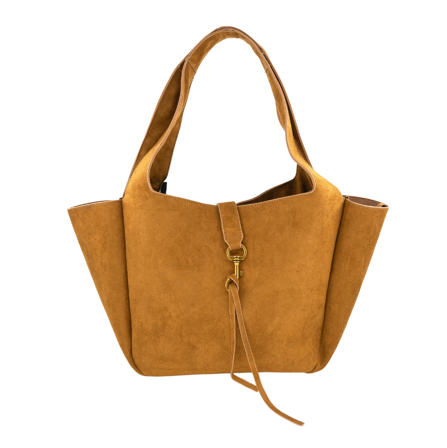 Suede Tote Bag