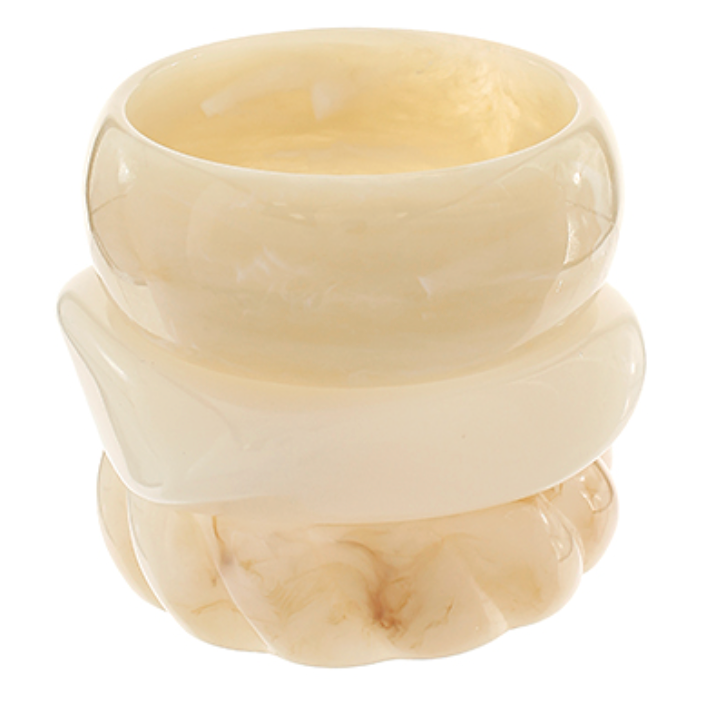 3 Piece Bracelet Set - Ivory