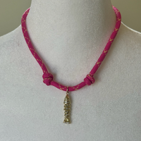 Pink Rope Necklace - Bijou Exclusive