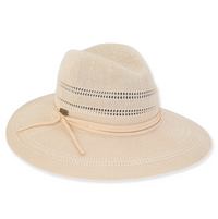 Adjustable, Poly Braid Safari Sunhat