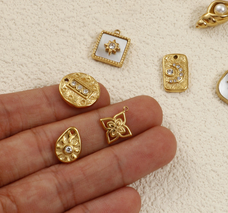 Teadrop Clear Rhinestone