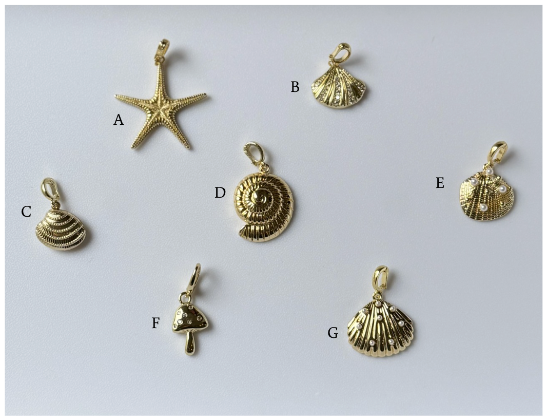 Sea Life Charms + More