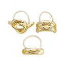 Statement Hair Tie Cuff Set