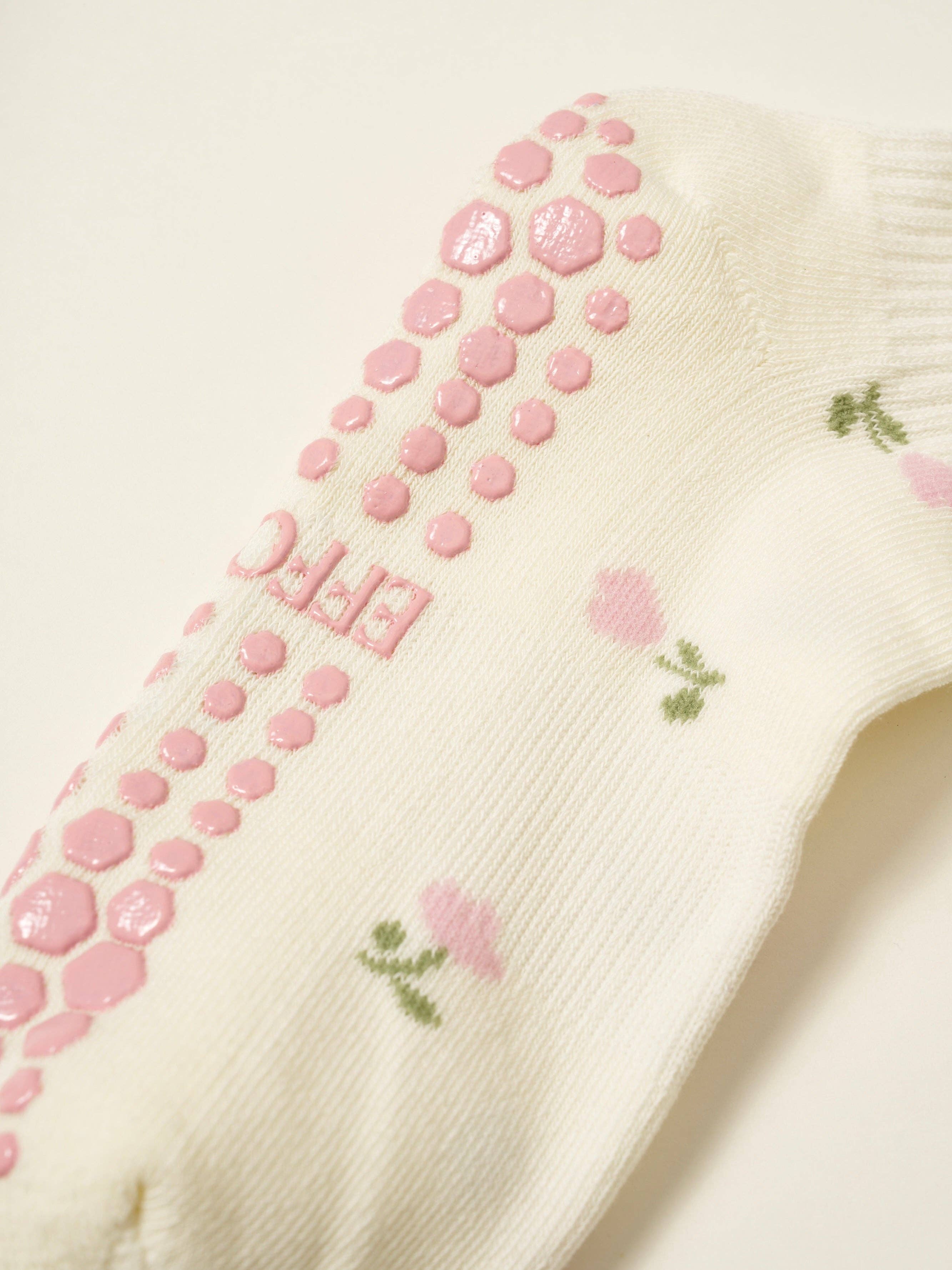 Little Tulip Petal Pilates Socks