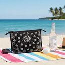 Bandana Print Pouch - Beau Black