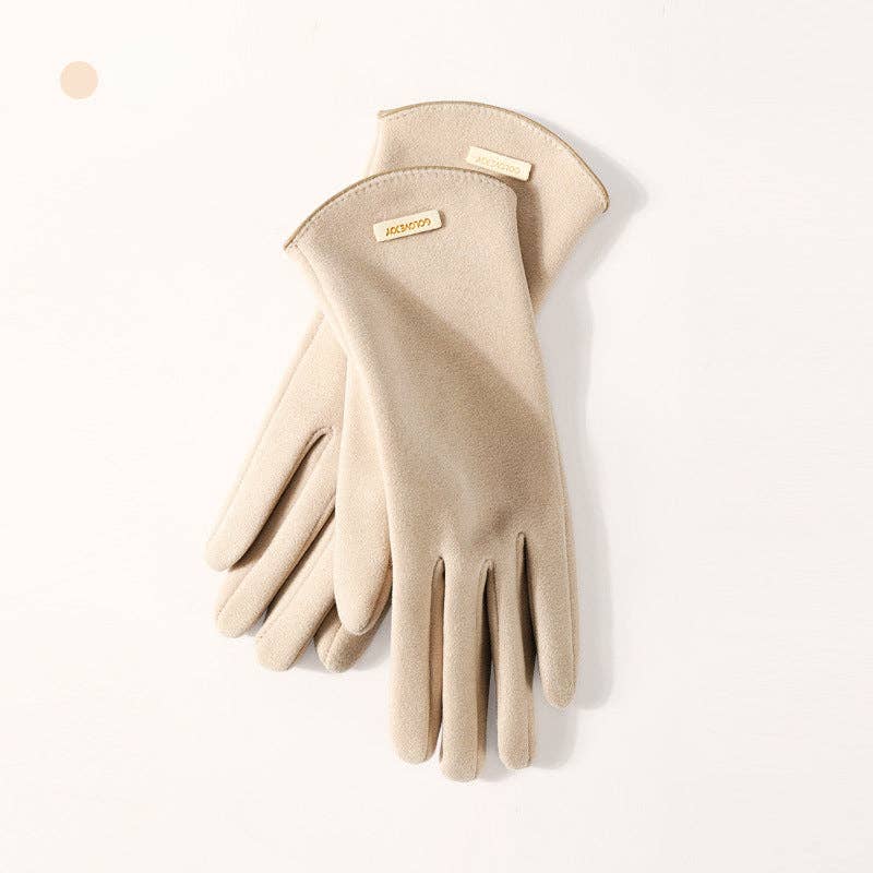 Windproof Women's Touch Screen Gloves