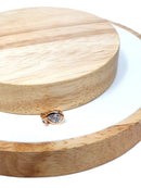 Dainty Tiny Delicate Tear Drop Charm Bezel