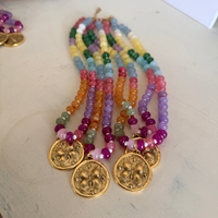 Butterfly Kisses Beaded Necklace